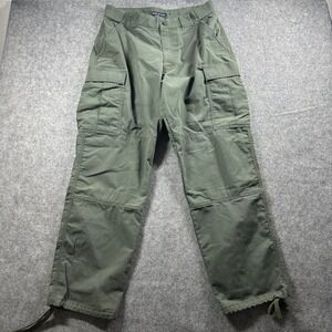 5.11 Tactical Series Cargo Pants Mens 35x30 Green Ripstop Military Utility 0217